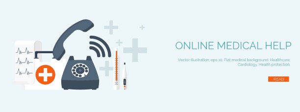 平面医疗背景设置图片下载