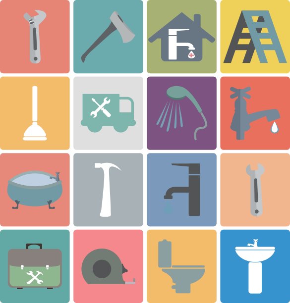 图标集水管图片下载