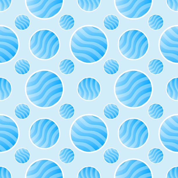 蓝色圆点图案-抽象背景图片下载