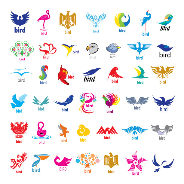 最大的标志鸟集合图片下载