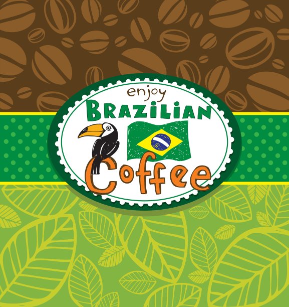 巴西咖啡的背景图片下载