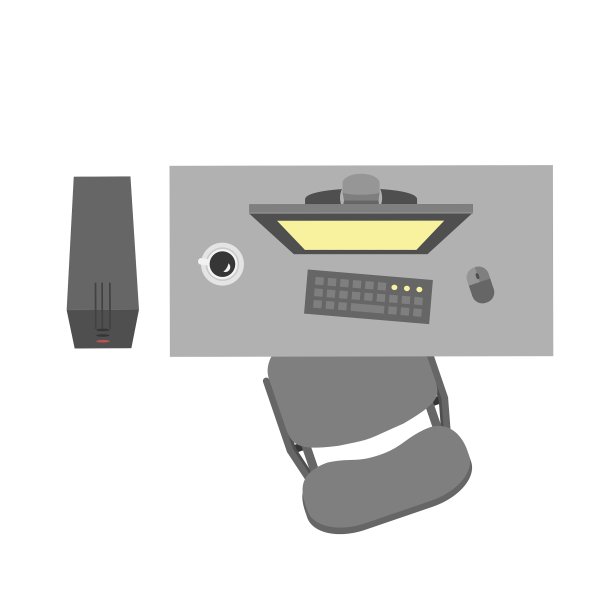 平的办公室工作图片下载