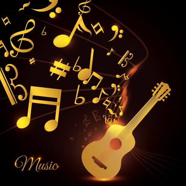 吉他设计图片下载