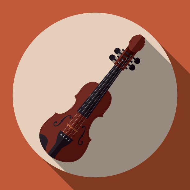 小提琴设计图片下载