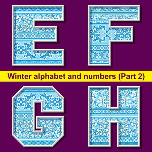 冬天abc 02图片下载