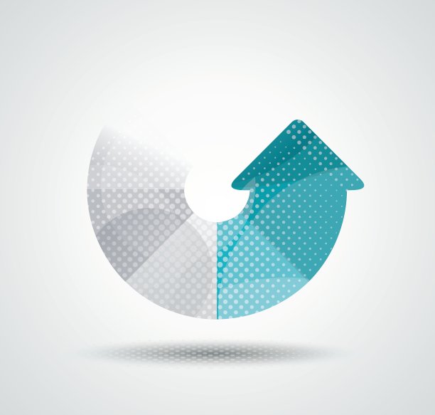 3D箭头可用于数字选项工作流图片下载