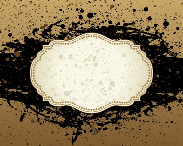 Grunge背景与点和粗糙的文本图片下载