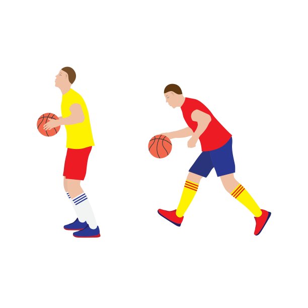 篮球运动员和球图片下载