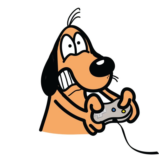 xbox上瘾的狗图片下载