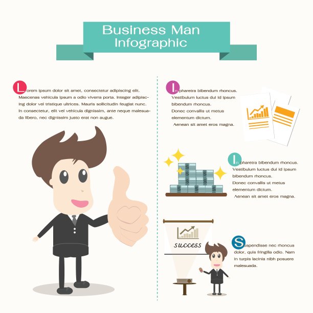 信息图表商业人的商业概念图片下载