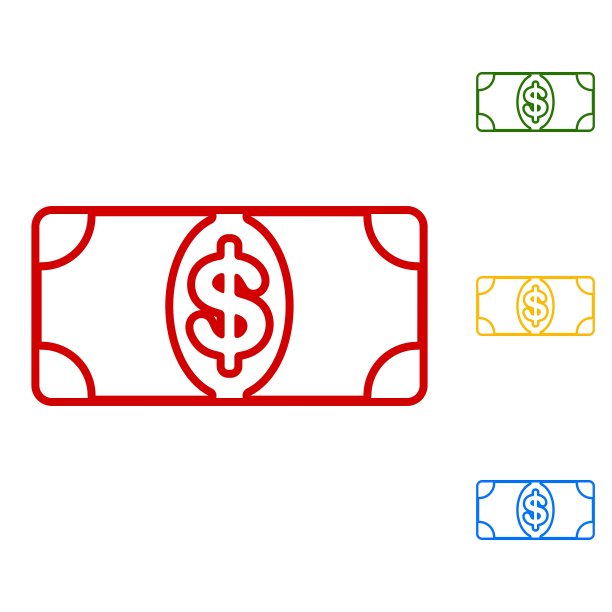 钞票美元符号图片下载