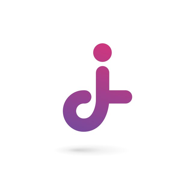 字母J logo图标设计模板元素图片下载