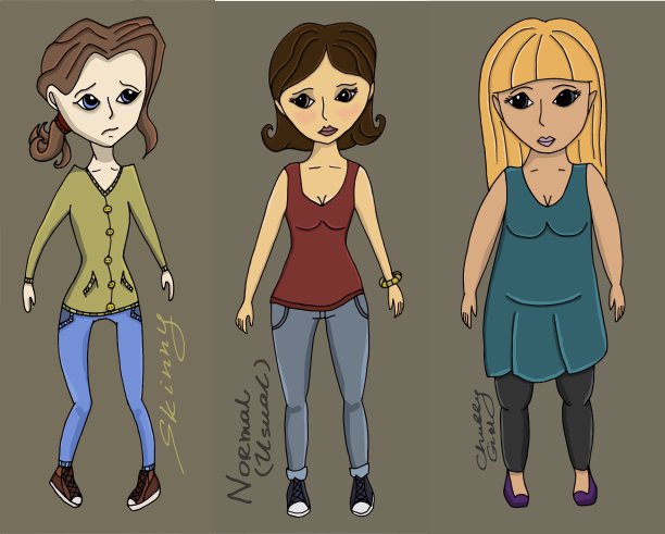 所有体型的女孩图片下载