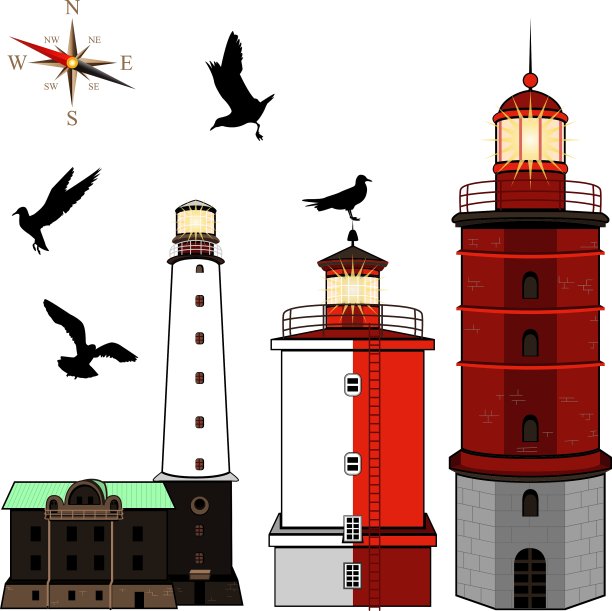 的灯塔图片下载