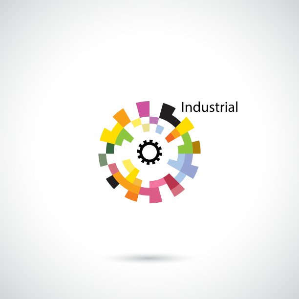 创意圈抽象标志设计模板图片下载