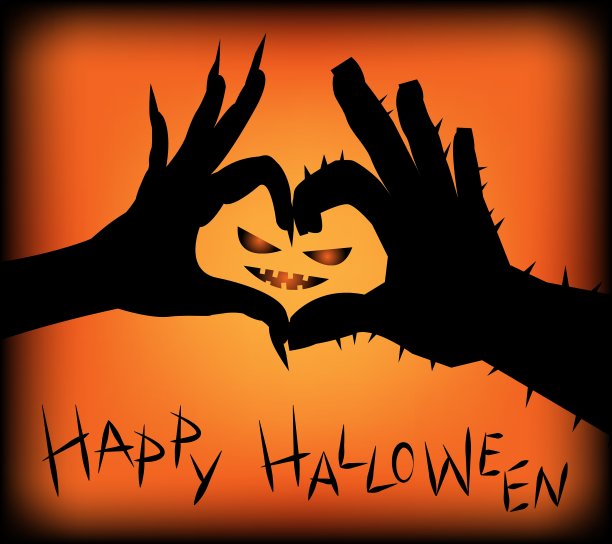 怪物的手可以做成心形图片下载