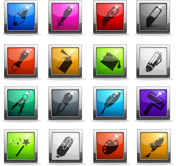 设计工具图标图片下载