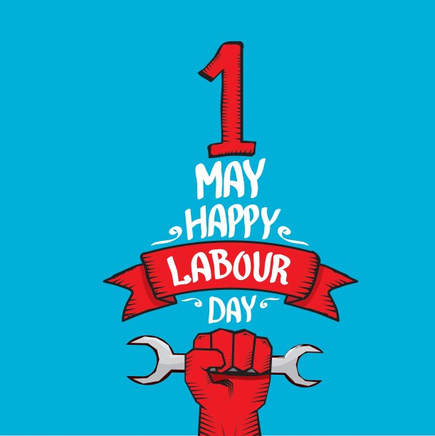 五一劳动节海报1张图片下载