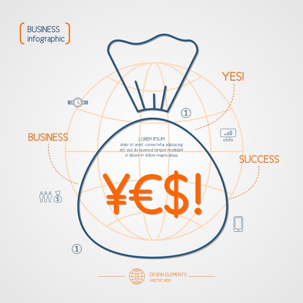 收入和成功信息图表图片下载