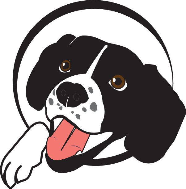 可爱的快乐的狗图片下载