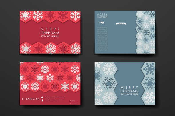 一套宣传册海报设计模板图片下载