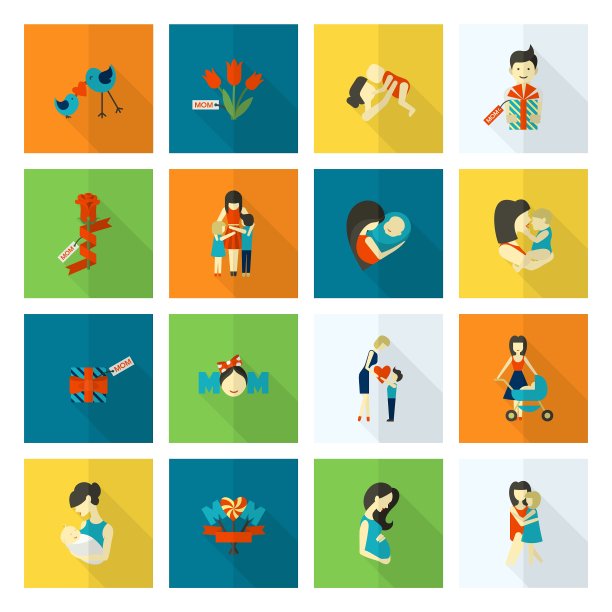 母亲节快乐图标图片下载