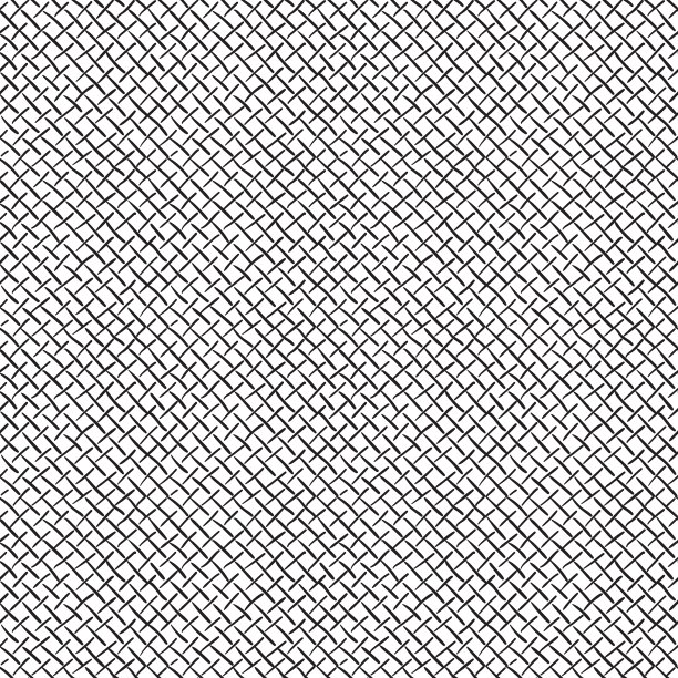 抽象黑手手绘网格无缝图片下载