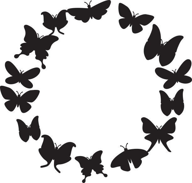 蝴蝶设计图片下载