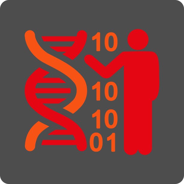 DNA代码报告圆角正方形按钮图片下载