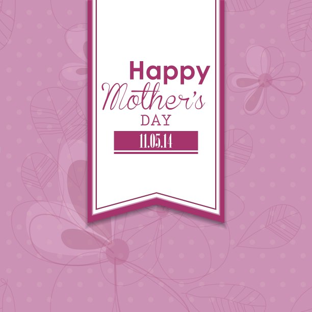 粉色花朵卡片图片下载