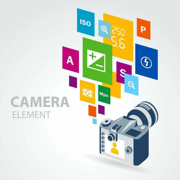 相机元素图标图片下载