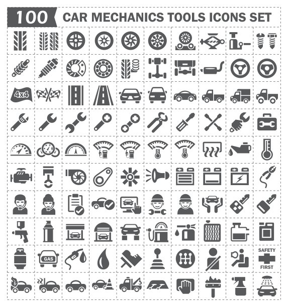 力学图标图片下载