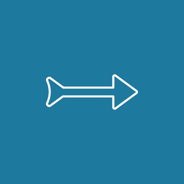 平现代箭头图片下载