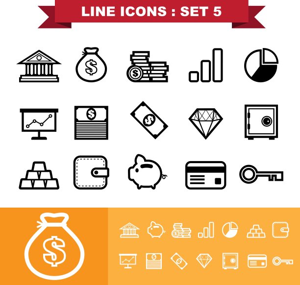 线条图标设置5图片下载