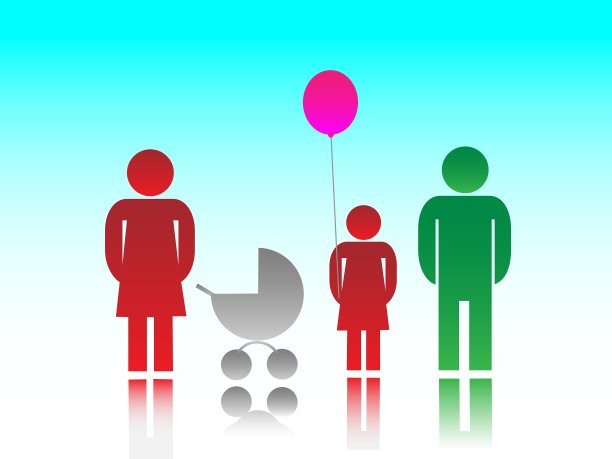 家庭和孩子图片下载