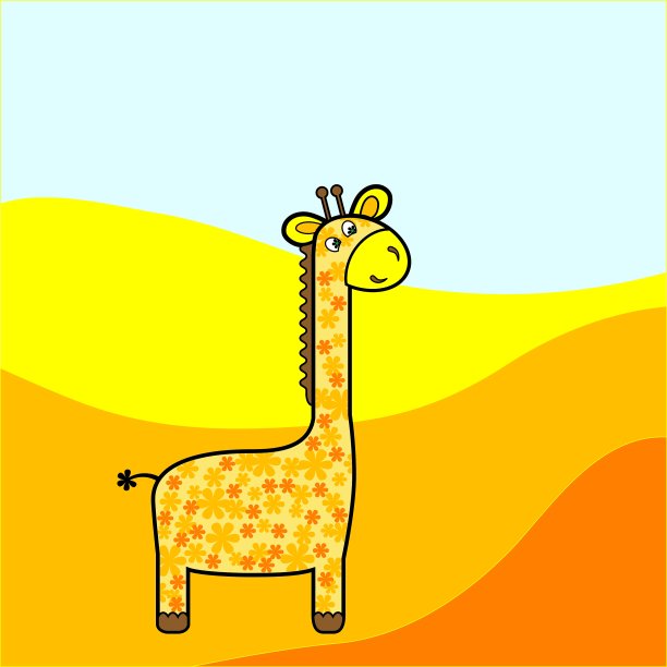 范妮长颈鹿图片下载