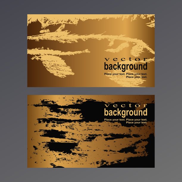 金色的卡片图片下载