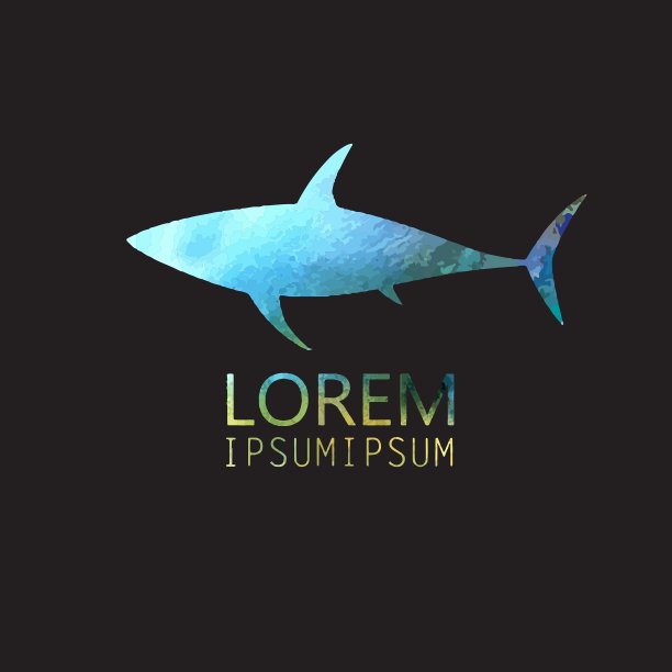 鲨鱼的象征图片下载
