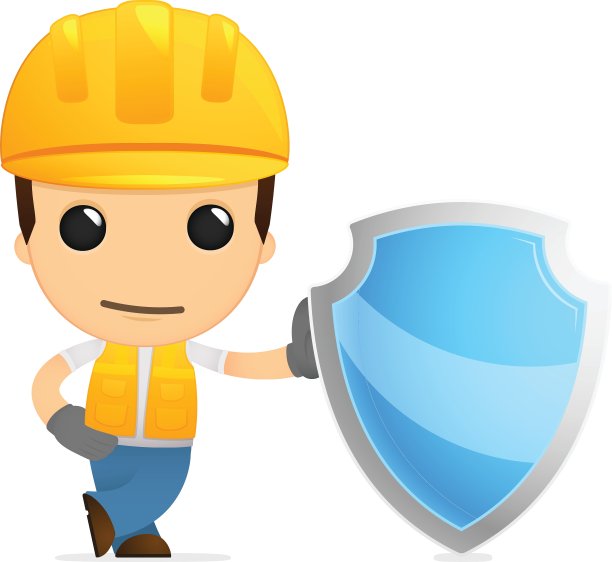 有趣的卡通建设者图片下载