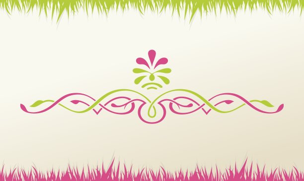 书法设计元素和页面装饰图片下载