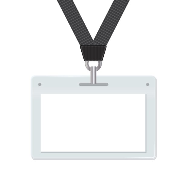 徽章与黑色蕾丝在白色背景图片下载