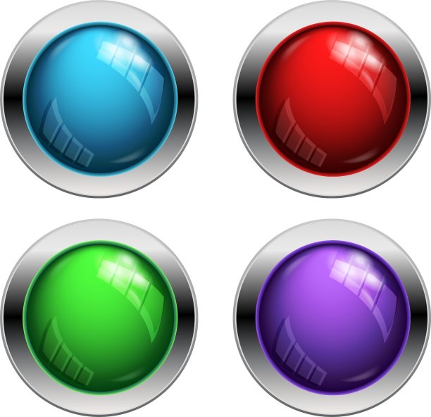 闪亮的按钮图片下载