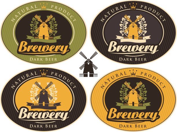 啤酒标签图片下载