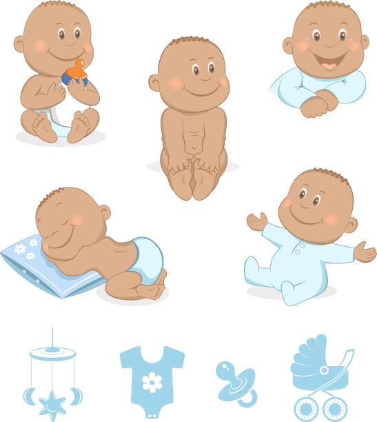 非洲男婴套装图片下载