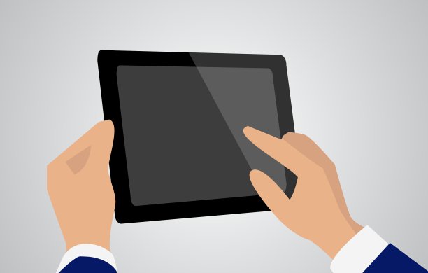 平板电脑在手上图片下载