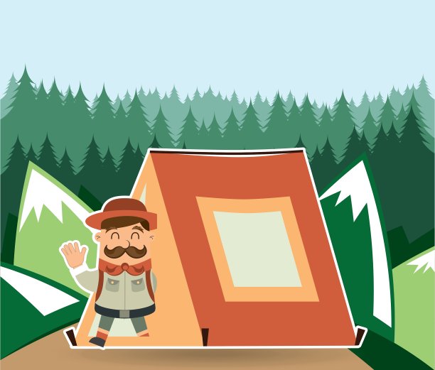 野营探险图片下载