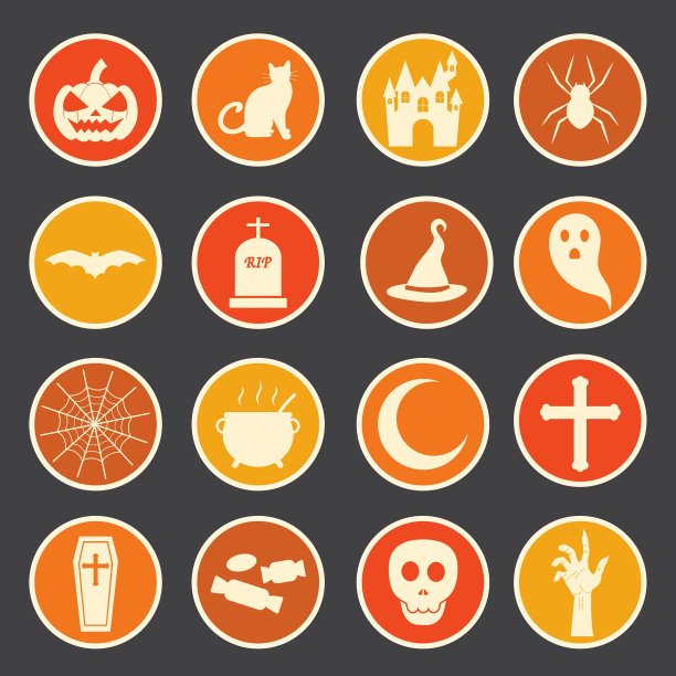 万圣节的图标图片下载