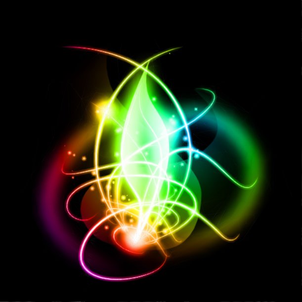 带有灯光效果的抽象背景图片下载