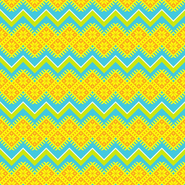 抽象的无缝图案与星星或花图片下载