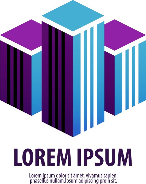 商业地产地产标志图标设计图片下载